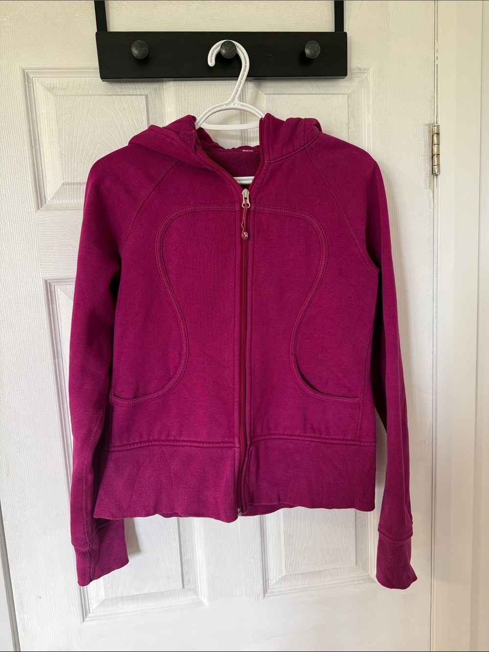 Lululemon Fuchsia Zip-Up Scuba P18.5 L22.5 S22